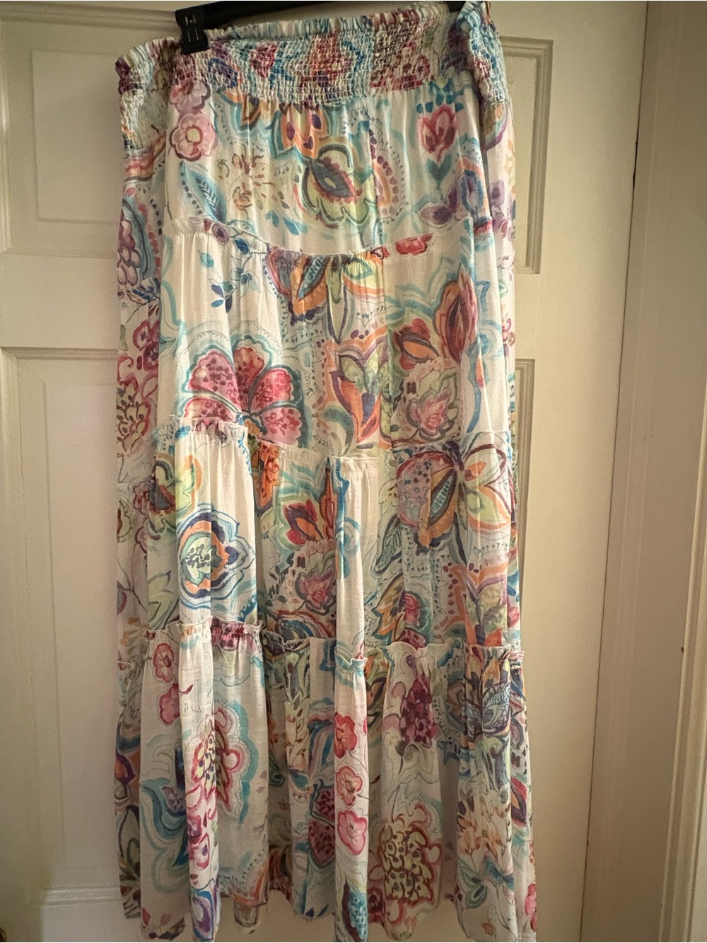 Floral cruise skirt